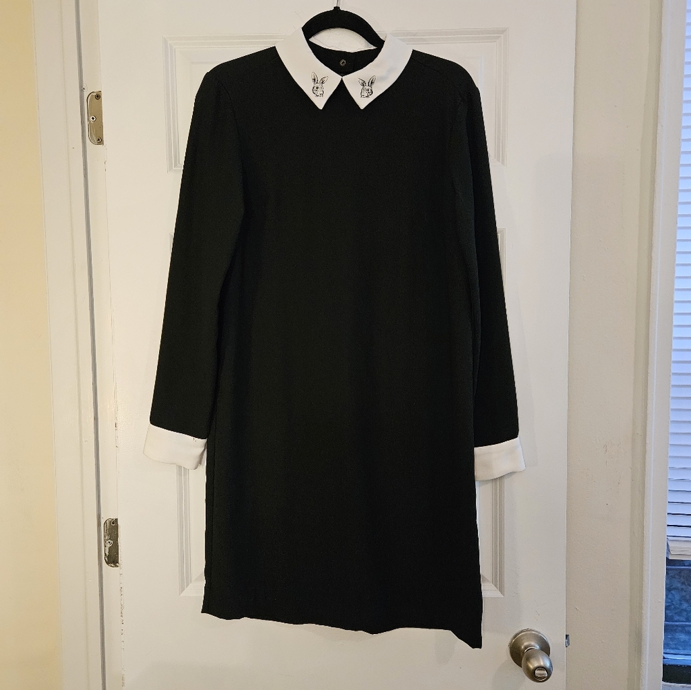 Victoria Beckham for Target Rabbit Collar Dress, Women's Size M